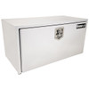 18 X 18 X 30 Inch White Steel Underbody Truck Tool Box