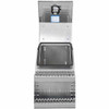 16.25 X 23.31 X 28.5 Inch Smooth Aluminum Step Box W/ Wide Opening Lid