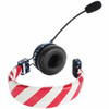 US Flag Style Bluetooth Headset W/ Micro USB Charging Cable