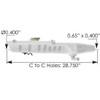 Coolant Reservoir Replaces F5HZ8A080AA For Ford F600, F700 & F800