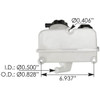 2 Quart Power Steering Reservoir, Replaces A14-17924-000 For Freightliner Cascadia 113, 125