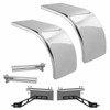 Hogebuilt 72 Inch 304 Stainless Steel Low Rider Half Fender Kit For Kenworth W/ AG400L Suspension