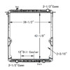 BESTfit Copper Brass Radiator Kit, Replaces 0524936001 For Freightliner Cascadia, Century, Columbia