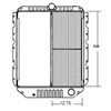 BESTfit Copper Brass 3 Row Radiator Kit W/ Out Oil Cooler For International 4600, 4700, 4800, 4900