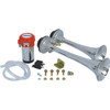 Psychoblasters V2 Dual Chrome Electric Air Horn Kit With Direct Drive Compressor