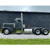 American Eagle 8-5 X 120 Inch Stainless Steel Exhaust Kit W/ Miter Stacks & Peterbilt Style Elbows