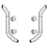 American Eagle 8-5 X 120 Inch Stainless Steel Exhaust Kit With Bull Hauler Stacks & OE Style Elbows