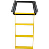 Yellow Carbon Steel 3 Rung Retractable Truck Step
