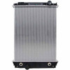 BESTfit Plastic Aluminum Radiator With Oil Cooler 34.187 X 26.875 Inch For Freightliner M2-106 & Sterling LT7500-LT9513