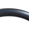 18 Inch Black Vinyl Half Wrap Steering Wheel Cover
