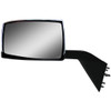 BESTfit Chrome Hood Mirror W/ Bracket For Volvo VNL Driver Side
