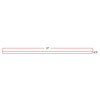 17 Inch Amber Marker LED Undermount Strip W/ 24 Diodes