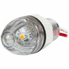 1 Inch  Single Function Mini Watermelon Light - Amber LED/ Clear Lens