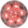 6 LED 2 1/2 Inch Dual Function Watermelon Light - Red LED/ Smoked Lens