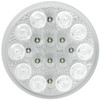 4.25 Inch Round Low Profile Back Up Spyder Light - White LED / Clear Lens