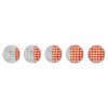 4 Inch Round Smart Dynamic Sequential Stop Turn Tail Light - Red LED / Clear Lens