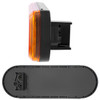 6 Inch Oval 30 LED I Series Turn Signal Light - Amber LED/ Amber Lens