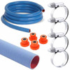 BESTfit Plastic Aluminum Radiator Kit With Oil Cooler For International 7300, 7400, 7500, 7600, 7700