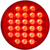 4 Inch Round Smart Dynamic Sequential Stop Turn Tail Light - Red LED / Red Lens