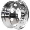 Aluminum 24.5 Inch Wheel Hub Pilot W/ Machine Finish