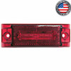 2 X 6 Inch 6 Diode Red LED 187 Marker Light