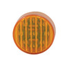 2.5 Inch 13 LED Amber Clearance & Marker Light - Amber LED/ Amber Lens