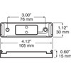 Chrome Mounting Bracket For M161 Series Lights