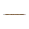 12 Inch 15 Diode Ultra Thin LED Red Light Bar Clear Lens