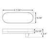 6 LED Oval Stop, Turn & Tail Glolight W/ 3 Prong Plug - Red LED/ Clear Lens 6 LED Oval Stop, Turn & Tail Glolight W/ 3 Prong Plug - Red LED/ Clear Lens