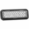 White LED/ Clear Lens Auxiliary Strobe Light W/ Rectangle Bezel