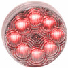 2.5 Inch Red LED Round Marker Light W/ 8 Diodes & Red Lens