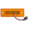 8 Diode Amber LED Rectangular Marker Light