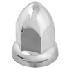 33MM Chrome-Plated Plastic Nut Cover