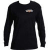 Chrome Shop Mafia Long Sleeve Black T-Shirt - Small