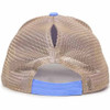 CSM Womens Ponytail Hat - Sky Blue