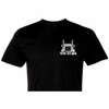 Chrome Shop Mafia Skeleton Wanted Poster T-Shirt -2XL Black