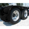 105.5 Inch Fiberglass Low Light Panel Full Fender  For Peterbilt Air Trac Suspension