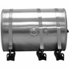 BESTfit 75 Gallon 24.5 Inch Diameter Center Fill Aluminum Hydraulic Tank Kit With Filler Breather Cap, Strainer