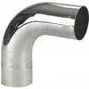 BESTfit 5 Inch O.D.-O.D. X 18 Inch Chrome Exhaust Elbow - 90 Degree With 6 Inch Centerline Tangent Cut