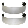 Peterbilt 26 Inch 304 SS Polished Fuel Tank Straps 4 Inch Wide By CSM Replaces 11-04551-001P, 1104551001P