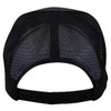 BigStrappin' Flatbill Trucker - Charcoal/Black