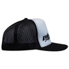 BigStrappin' Flatbill Trucker - White/Black