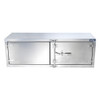 Aluminum Underbody Toolbox 24” x 24” x 72” with Dual Barn Doors and Cam Lock