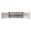 Aluminum Underbody Toolbox 24” x 24” x 60” with Dual Barn Doors and Cam Lock - Diamond Plated Finish