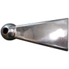 BESTfit Polished Aluminum Mounting Bracket For Dual Square Headlights For Peterbilt 359, 379
