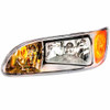 BESTfit Chrome Factory Style Headlight, Driver Side For Peterbilt 382, 384, 386, 387