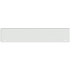 Freightliner Coronado New Style, 122SD 22 Inch American Eagle Chrome Bumper W/ Square Corners - 2 M1-P1 Light Holes