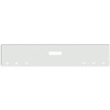 20-Inch Chrome Boxed End Bumper for Freightliner FL132 Classic XL (2008-2010), With Tow Hole, 6 Millennium Light Holes and Mounting Holes