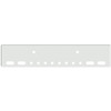 20-Inch Chrome Boxed End American Eagle Bumper for International 9900I & 9900IX, With 2 Tow, 4 Oval Light Holes & 8 Round 2” Light Holes
