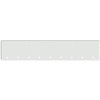 Kenworth W900B, W900L 18 Inch Chrome Texas Boxed End Bumper W/ 9 M1 - P1 Light Holes